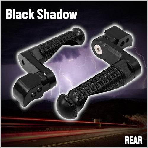 CNC Black Shadow Passenger Rear Foot Pegs