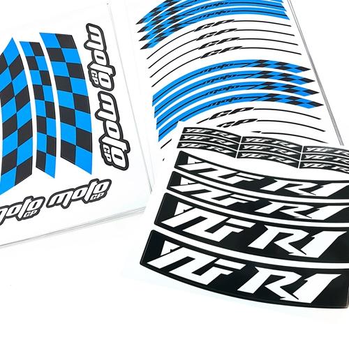 Bike Model Logo GP Rim Decal Sticker
