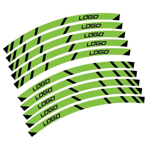 Bike Model Logo Rim Skin Decal Stickers