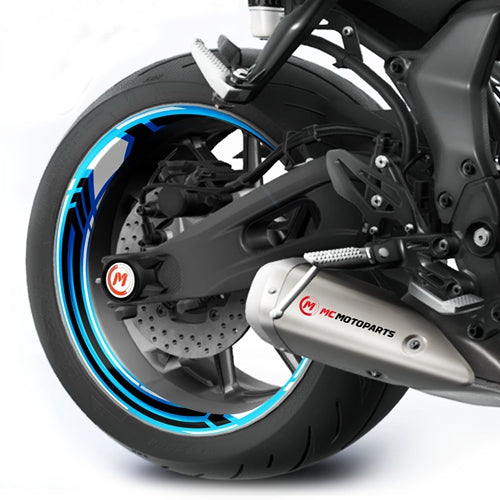 Pattern Whole Rim Protection Vinyl Sticker