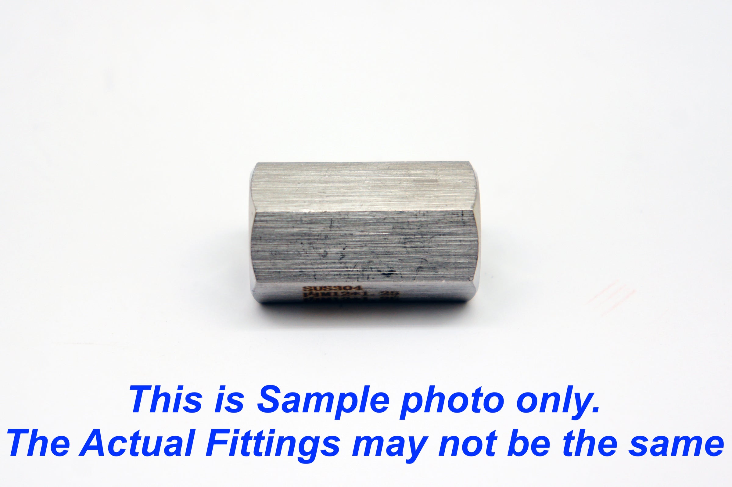 BSP G 1 inch Female to BSP G 1 inch Female Stainless Sensor Adaptor Fittings Conversion