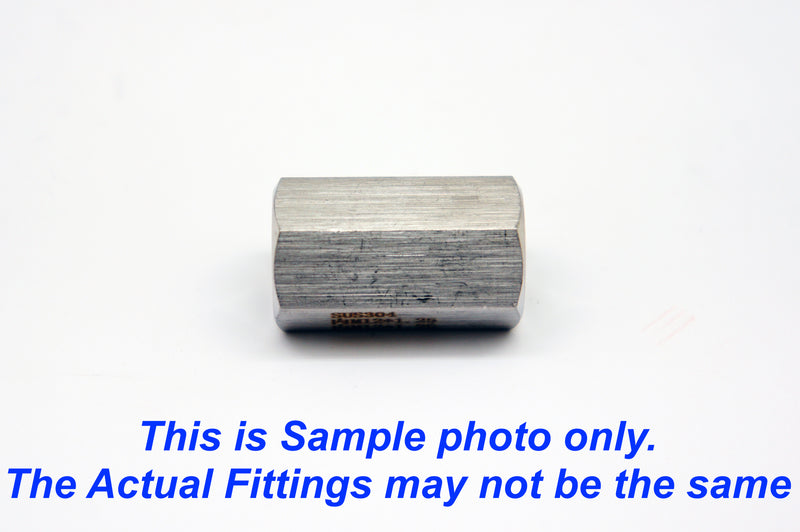 1/8 inch NPT Female to BSP G 1/4 inch Female Stainless Sensor Adaptor Fitting Conversion