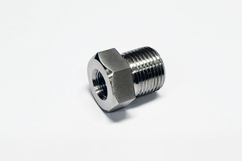 M27x2.0 Female to BSPT Tapered R 3/4 inch Male Stainless Sensor Adaptor Fittings