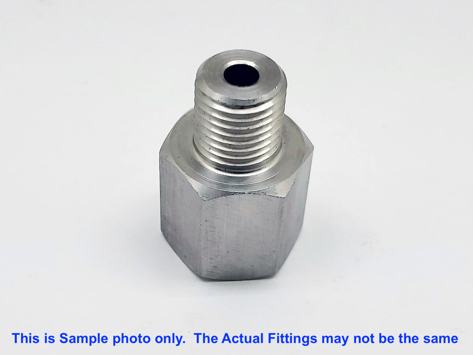 1/4 inch NPT Female to BSP G 3/4 inch Male Stainless Sensor Adaptor Fittings Conversion