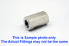 BSP G 1/4 inch Female to G 1/8 inch Female Stainless Sensor Adaptor Fittings Conversion