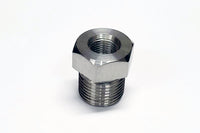 3/4 inch NPT Female to BSPT Tapered R 1 inch Male Stainless Sensor Adaptor Fittings