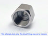 BSPT Tapered R 1/2 inch Female to BSP G 3/8 inch Male Stainless Sensor Adaptor Fittings