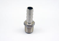 M10x1.0 Male to BARB OD 8mm / 0.32 inch Stainless Tail Adaptor Hose Connector