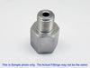 BSP G 3/4 inch Female to 1/4 inch NPT Male Stainless Sensor Adaptor Fittings Conversion
