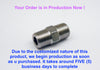 M20x1.5 to BSPT Tapered R 1/8 inch Male Stainless Sensor Adaptor Fittings Conversion