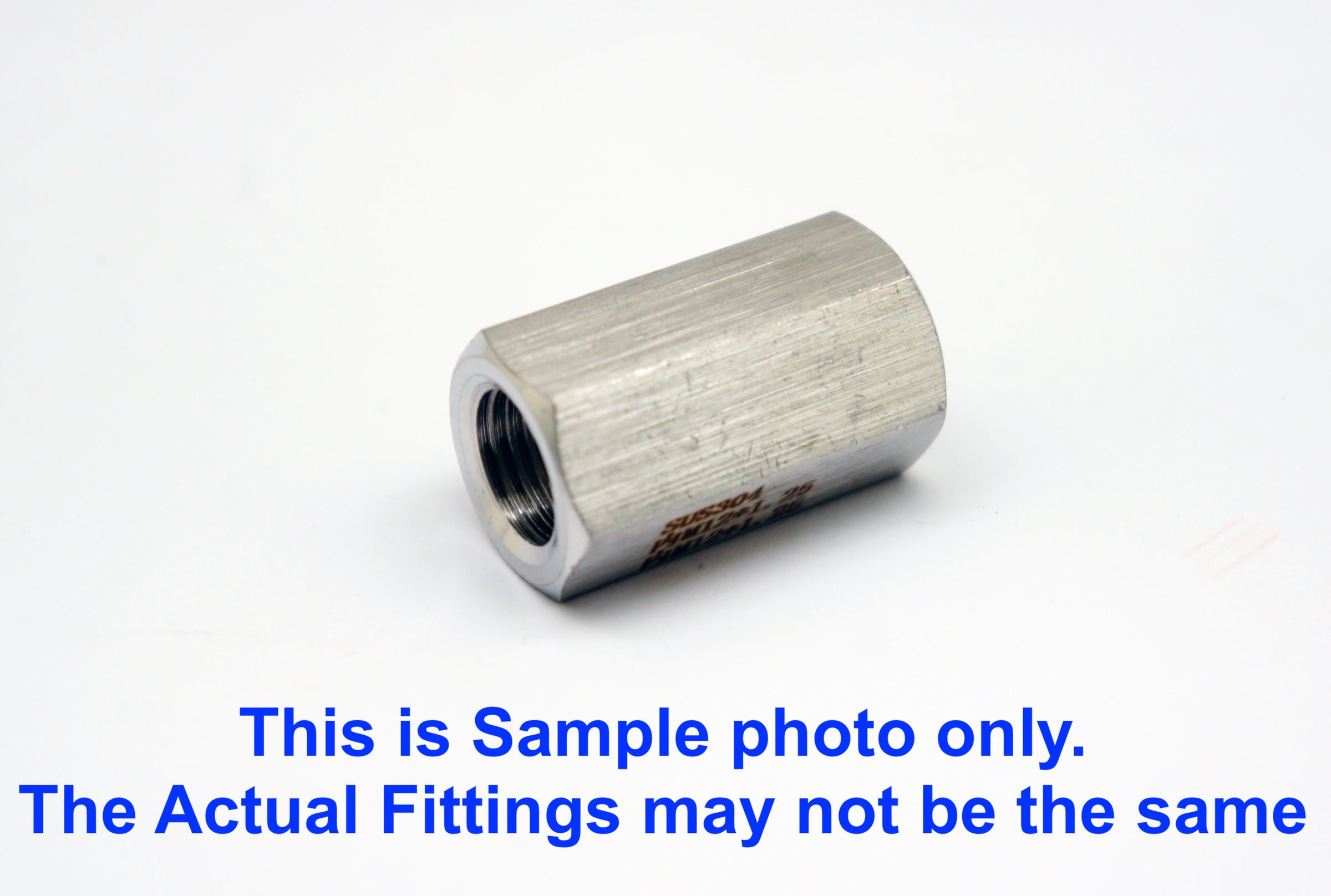 1/8 inch NPT Female to NPT 1/8 inch Female Stainless Sensor Adaptor Fittings Conversion