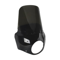 2017-2025 Harley Road King Special Classic Custom FLHR FLHRXS FLHRC FLHRS Headlight Fairing w/ Windshield Club Style Front Fairing - pazoma