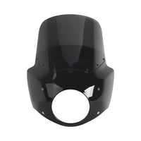 2017-2025 Harley Road King Special Classic Custom FLHR FLHRXS FLHRC FLHRS Headlight Fairing w/ Windshield Club Style Front Fairing - pazoma