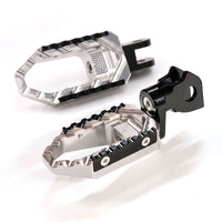 {Delantero} Se adapta a las clavijas de pie ajustables Kawasaki ZR7S ZRX1200 TRC Touring de 25 mm