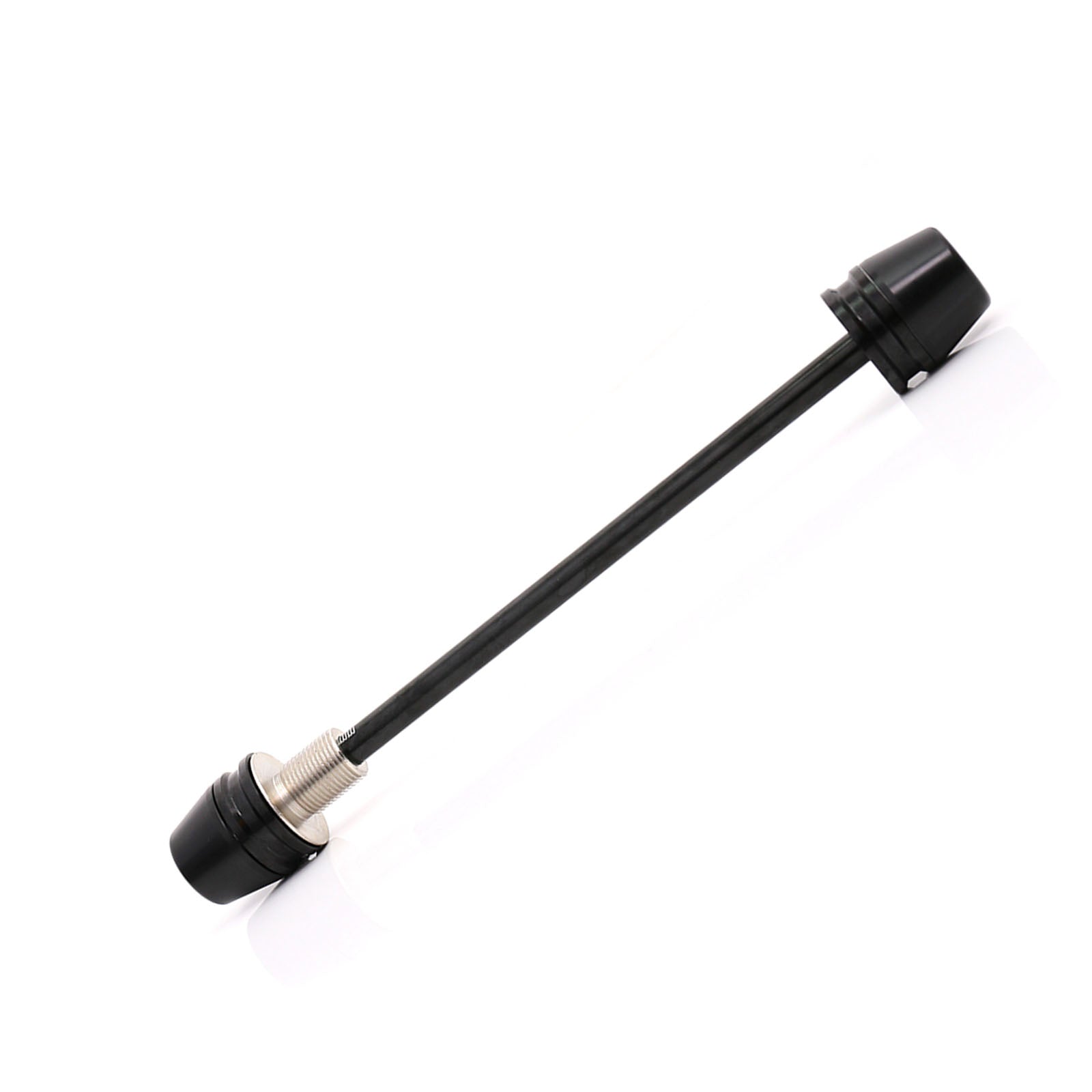 Fit Honda CBR600RR CBR1100 CBF600 CBR600F Aluminum Delrin Front Axle Fork Slider Black