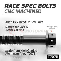 Fits Yamaha MT-09 2014-2020 CNC Crankcase Cover Bolt Kit Set