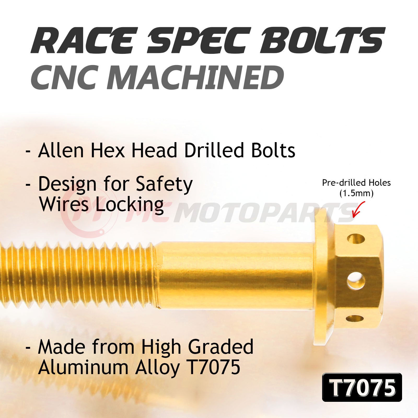 Fits Yamaha MT-09 2021-2025 CNC Crankcase Cover Bolt Kit Set