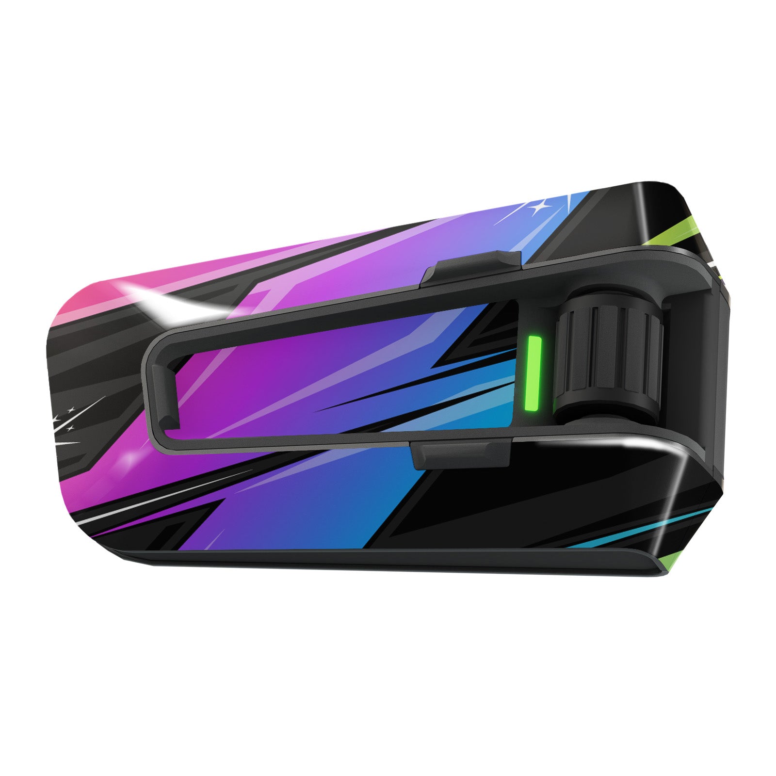 Skin for Cardo Packtalk Edge – Glossy or Matte Vinyl Decal Wrap – Flow & Kinetic Series (1pc) - MC Motoparts