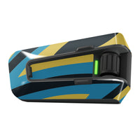 Skin for Cardo Packtalk Edge – Glossy or Matte Vinyl Decal Wrap – Velocity Series (1pc) - MC Motoparts