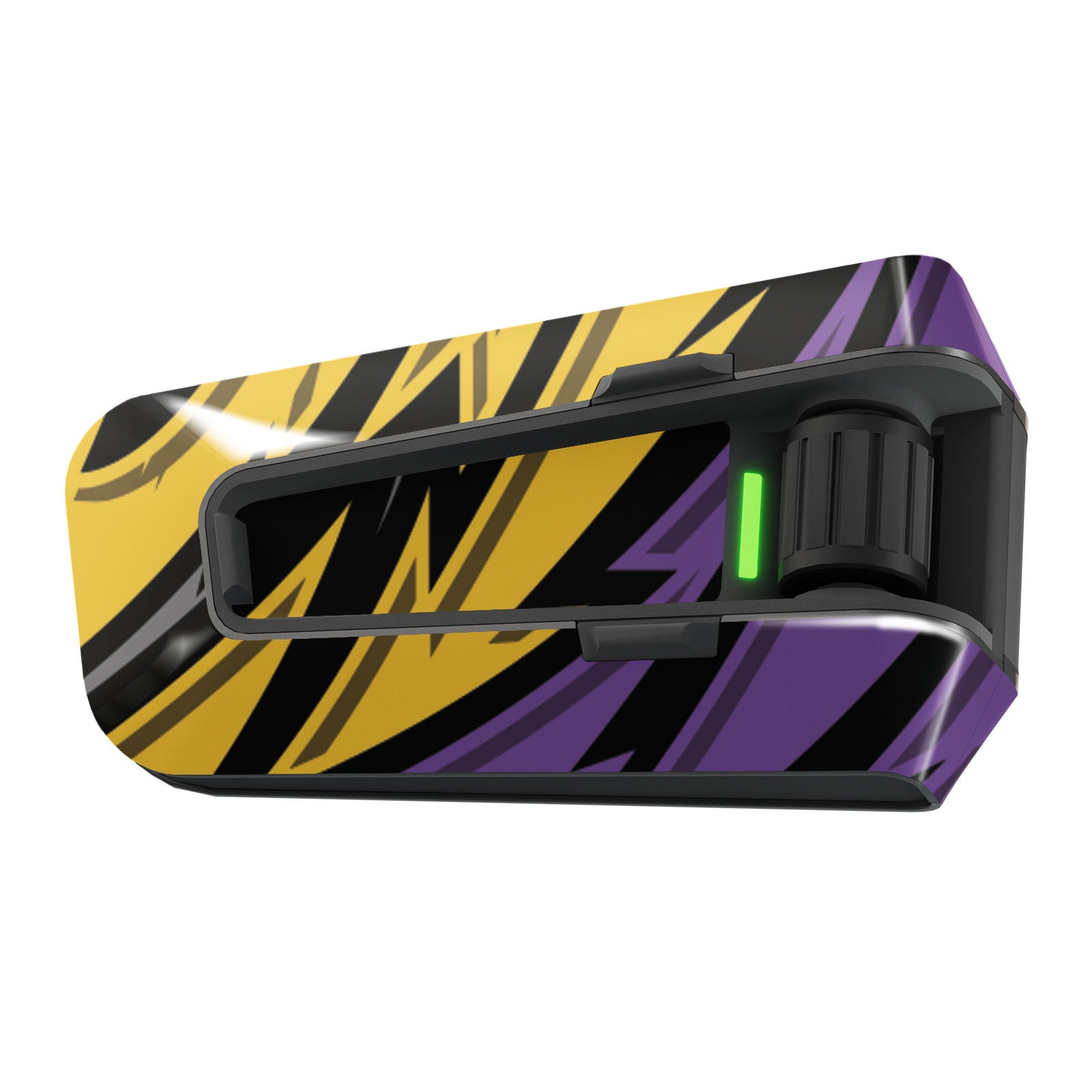 Skin for Cardo Packtalk Edge – Glossy or Matte Vinyl Decal Wrap – Velocity Series (1pc) - MC Motoparts