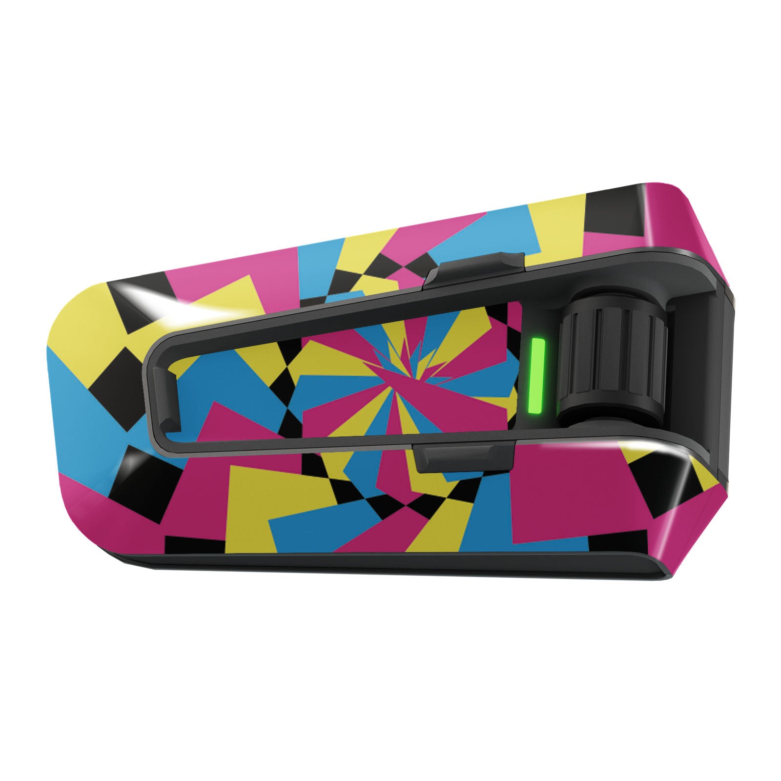 Skin for Cardo Packtalk Edge – Glossy or Matte Vinyl Decal Wrap – Geometric & Cyber Series (1pc) - MC Motoparts