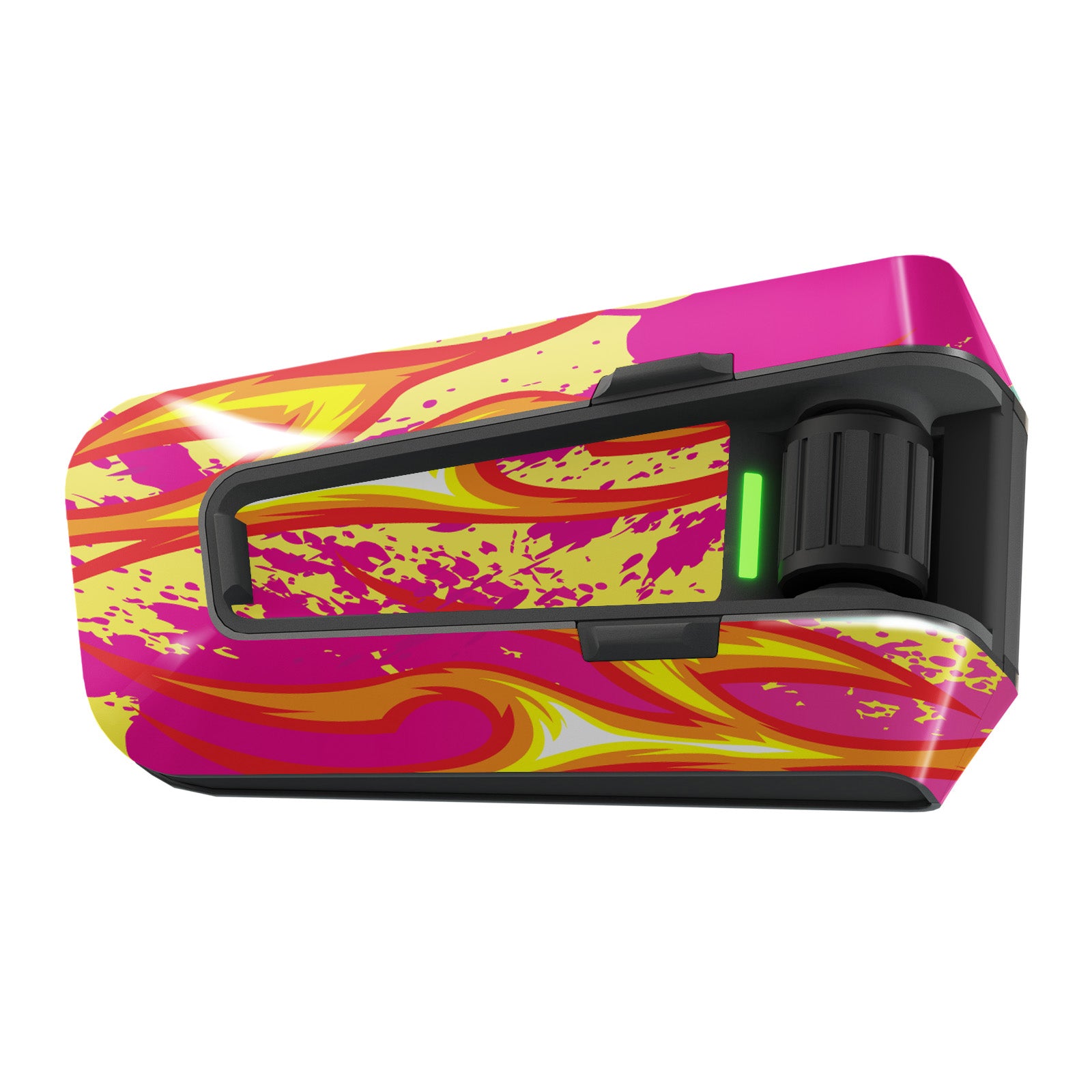 Skin for Cardo Packtalk Edge – Glossy or Matte Vinyl Decal Wrap – Flow & Kinetic Series (1pc) - MC Motoparts