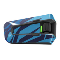 Skin for Cardo Packtalk Edge – Glossy or Matte Vinyl Decal Wrap – Geometric & Cyber Series (1pc) - MC Motoparts