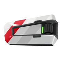 Skin for Cardo Packtalk Edge – Glossy or Matte Vinyl Decal Wrap – Racing Stripe Series (1pc) - MC Motoparts