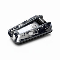 Cardo Packtalk Edge device decal sticker with forged carbon glossy finish, designed for MC Motoparts.