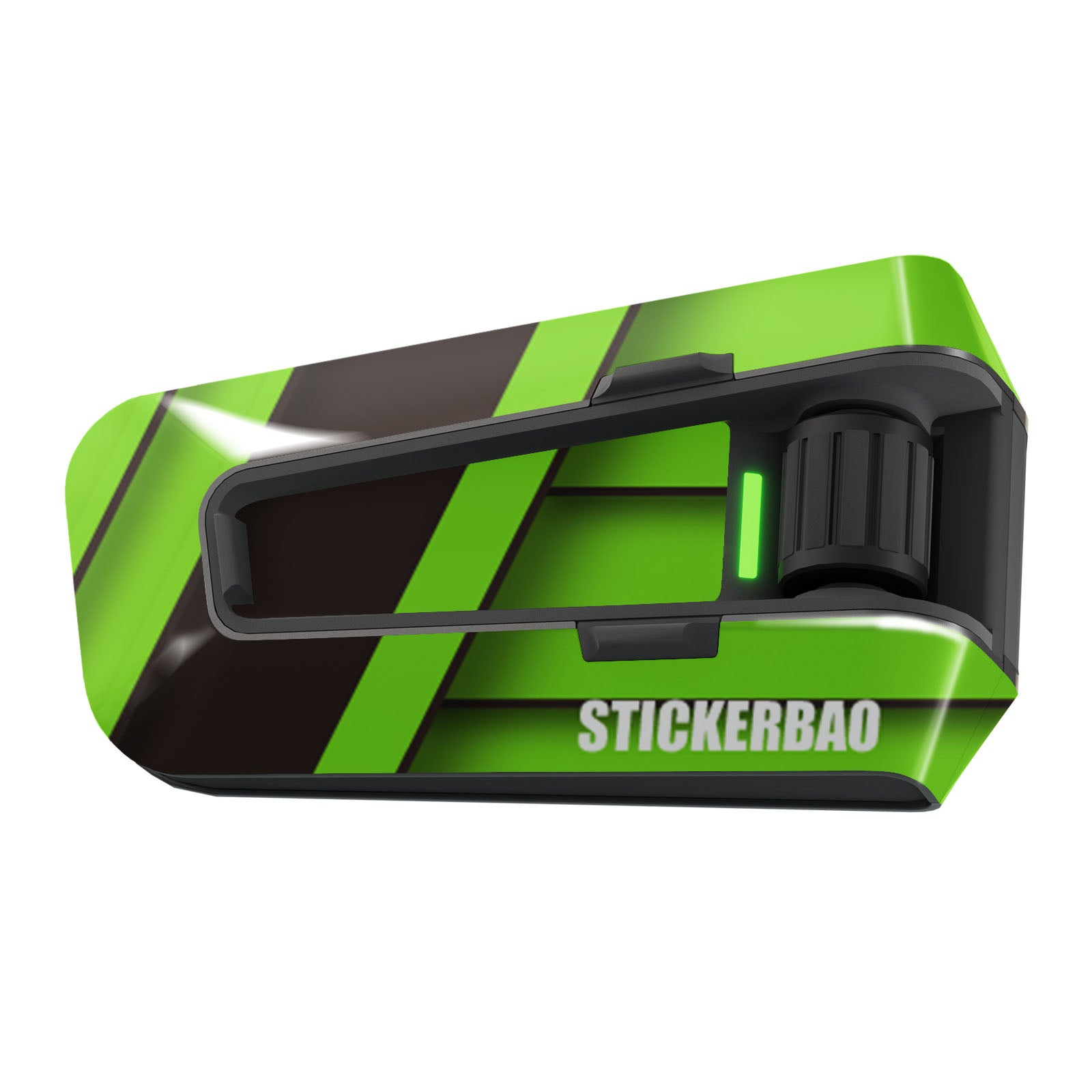 Skin for Cardo Packtalk Edge – Glossy or Matte Vinyl Decal Wrap – Cyber-Tech Series (1pc) - MC Motoparts