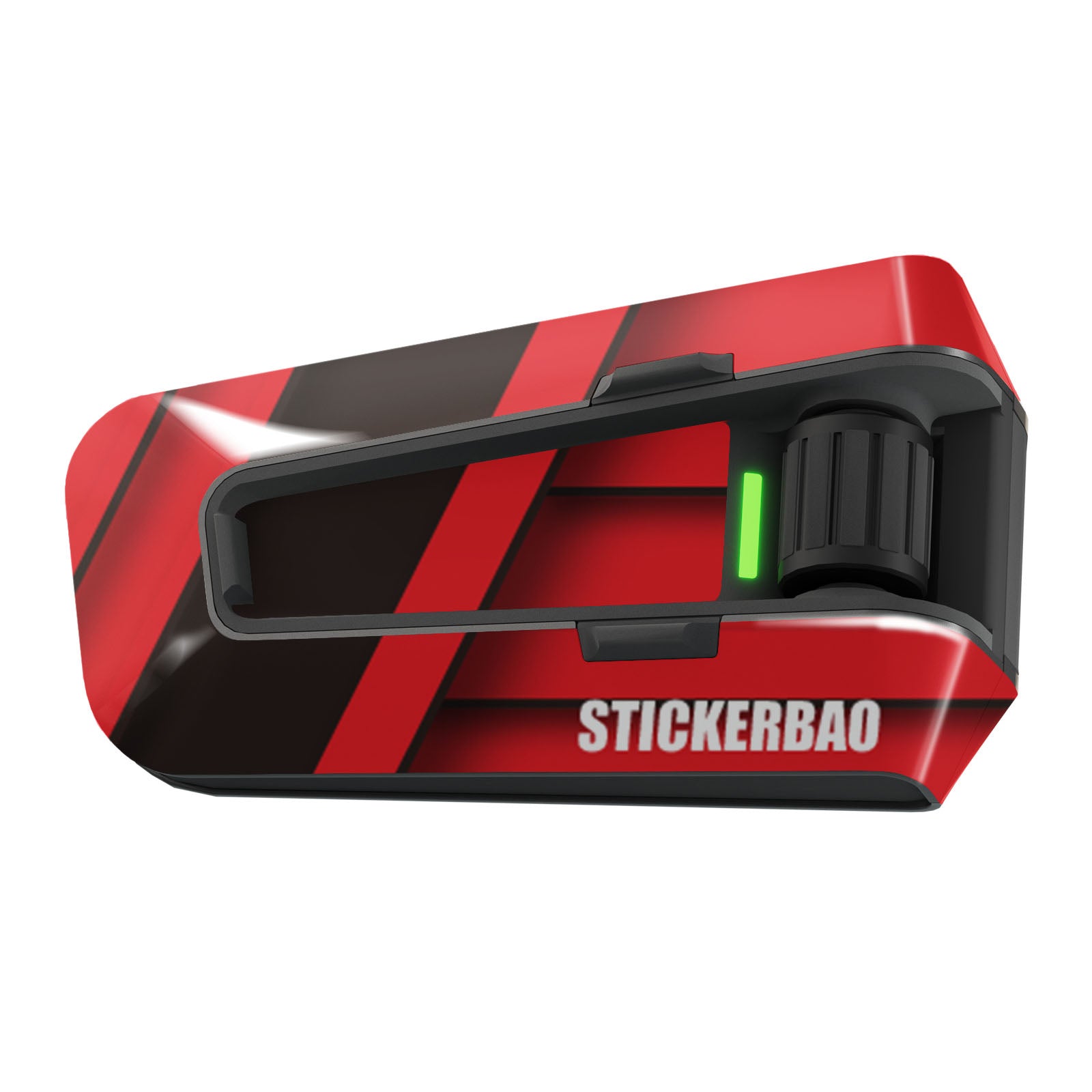 Skin for Cardo Packtalk Edge – Glossy or Matte Vinyl Decal Wrap – Cyber-Tech Series (1pc) - MC Motoparts