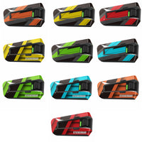 Skin for Cardo Packtalk Edge – Glossy or Matte Vinyl Decal Wrap – Cyber-Tech Series (1pc) - MC Motoparts