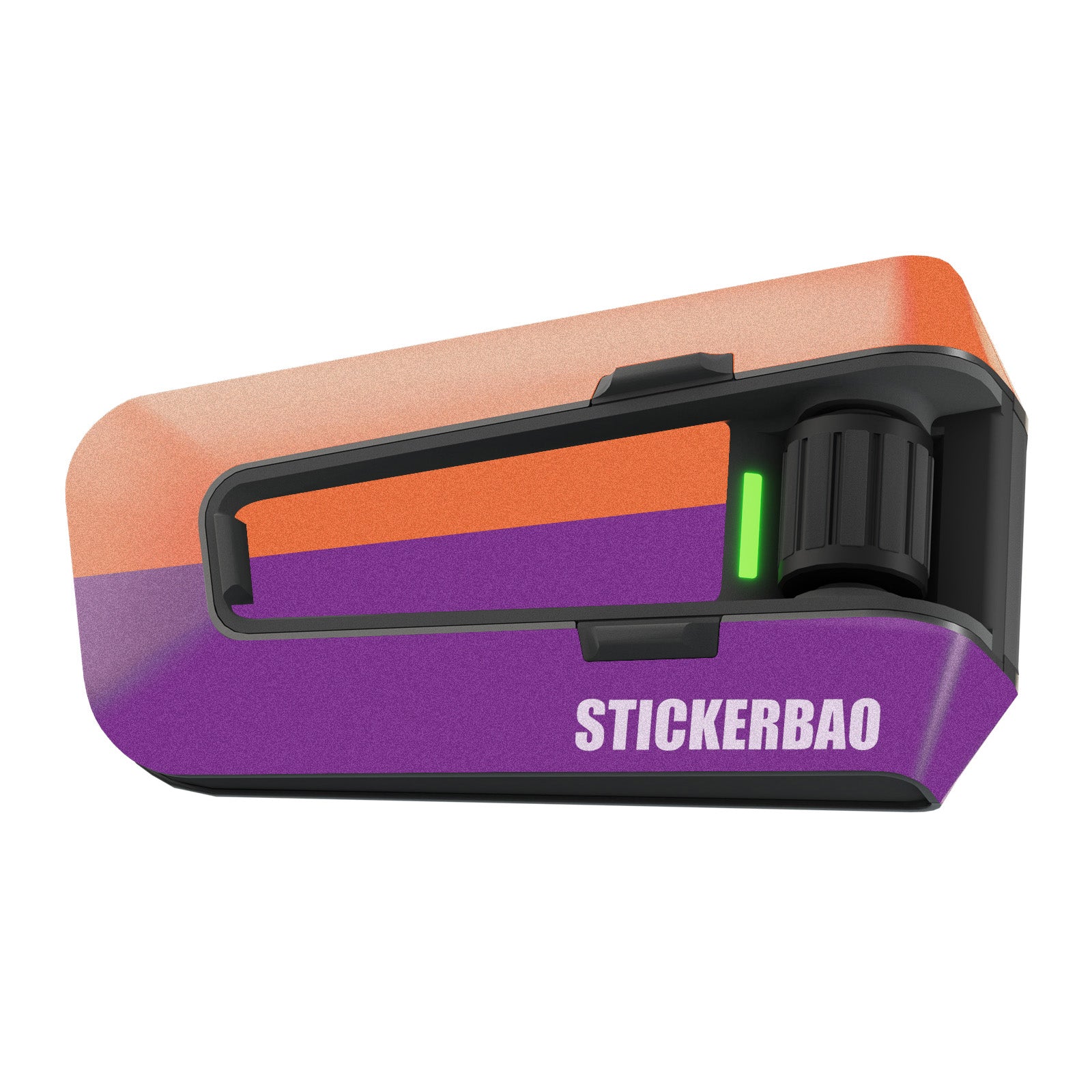 Skin for Cardo Packtalk Edge – Glossy or Matte Vinyl Decal Wrap – Dual Tone Series (1pc) - MC Motoparts