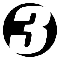 Solid Black Custom Hollow Racing Numbers - "Show-Through" Car Decals (Pair) - Style A - MC Motoparts