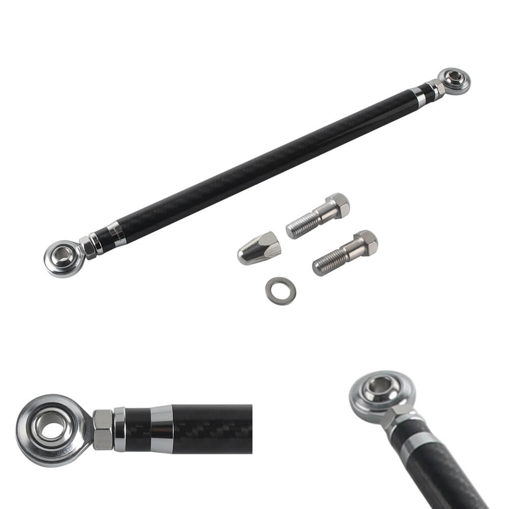 Carbon Fiber Adjustable Clutch Shifter Linkage For Harley Touring Street Glide Road Glide Ultra Limited FLHR Softail 1986-2026 - pazoma