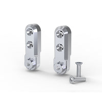 Adaptadores de descenso de 40 mm para estriberas delanteras y traseras