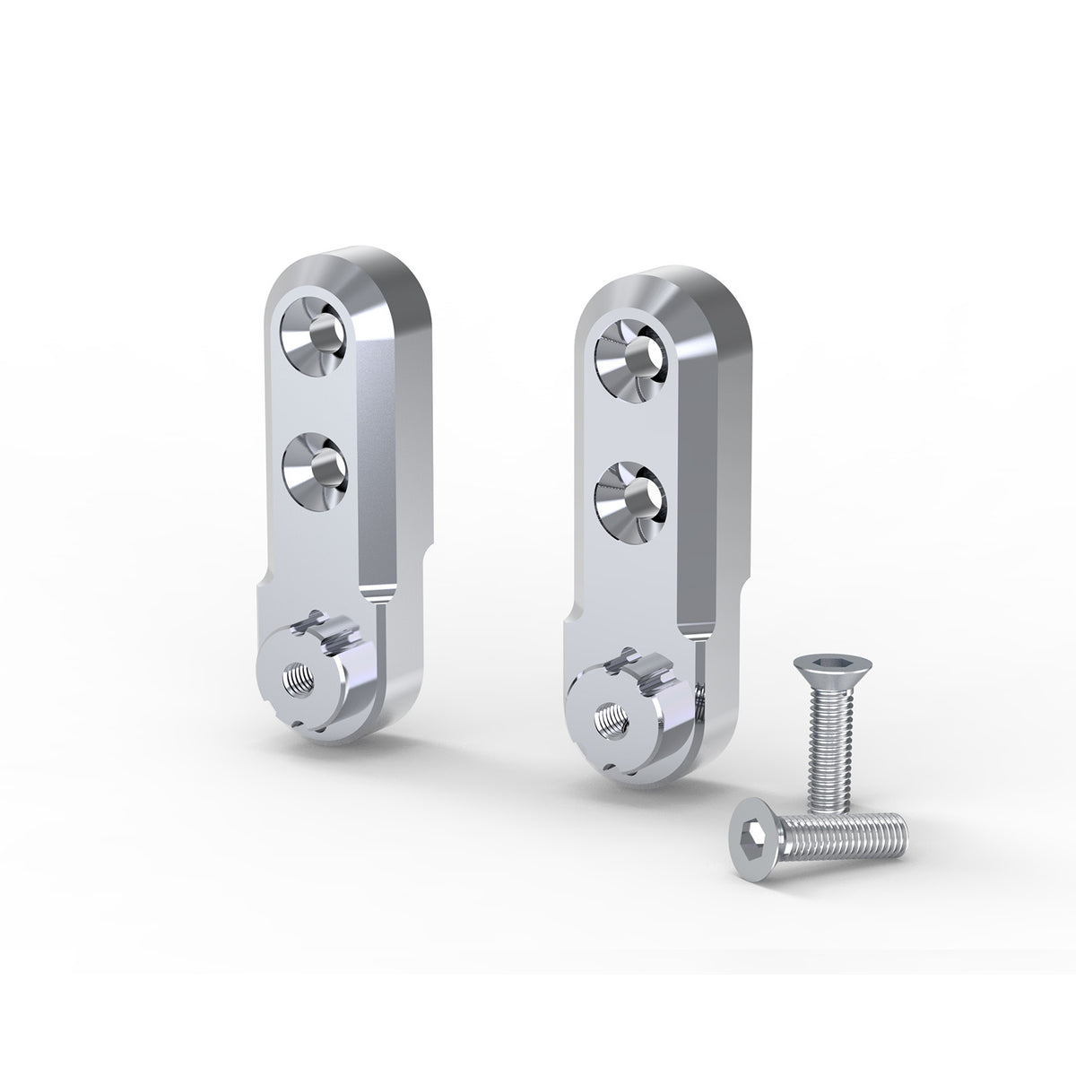 Adaptadores de descenso de 40 mm para estriberas delanteras y traseras