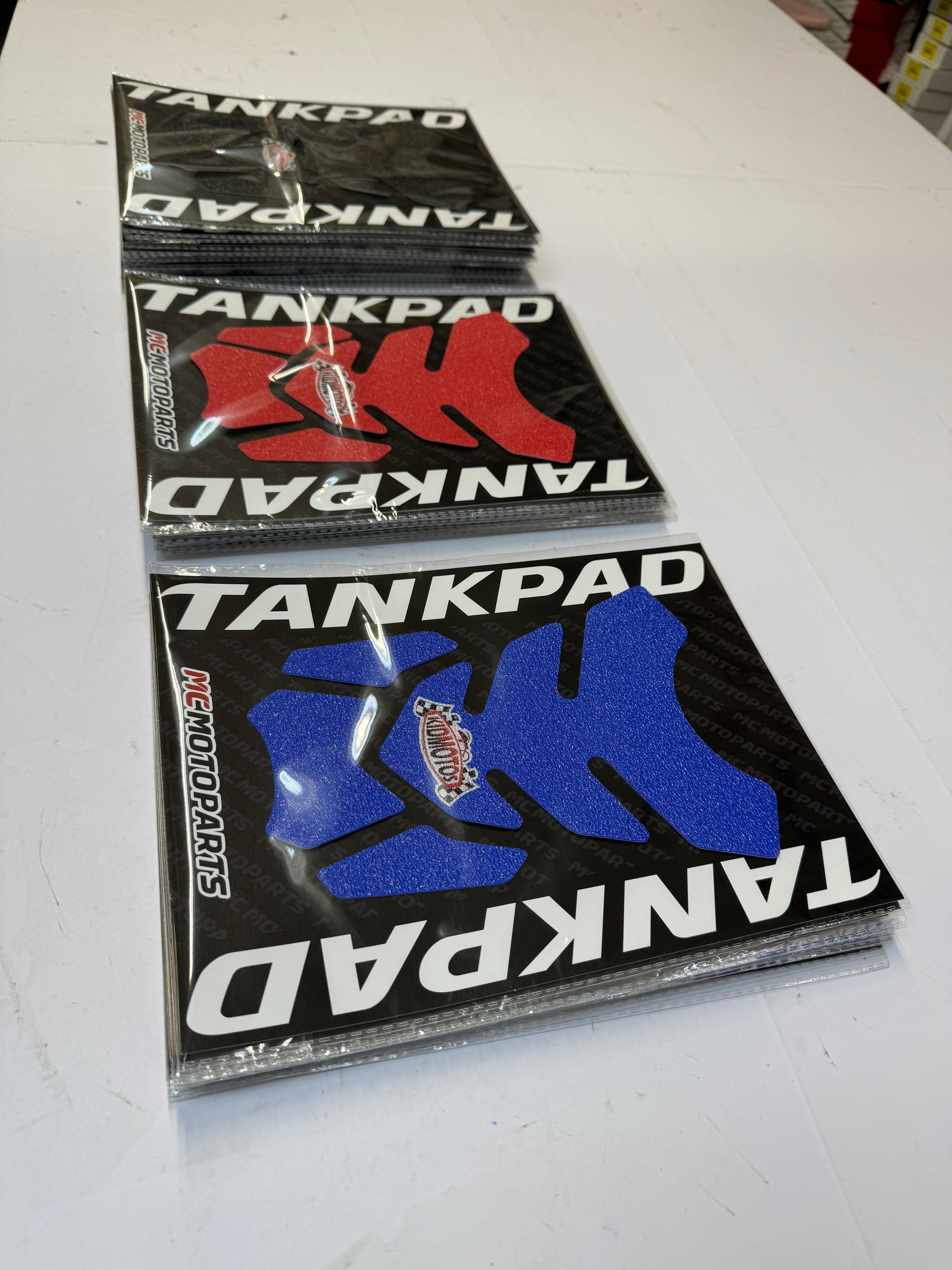 Custom Motorcycle Gas Tank Pad Protector Anti-Slip Fish Bone Shield - Upload Your Photo Image to create your unique TANK PAD