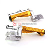 {Front}  Fits Kawasaki ZX-4RR 4R ZX-25R ZX-10R M-PRO 25mm Lowering Foot Pegs - MC Motoparts