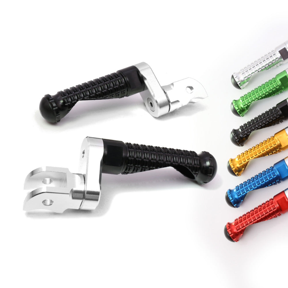 {Front}  Fits Harley Davidson Sportster Heritage M-PRO 25mm Adjustable Foot Pegs - MC Motoparts