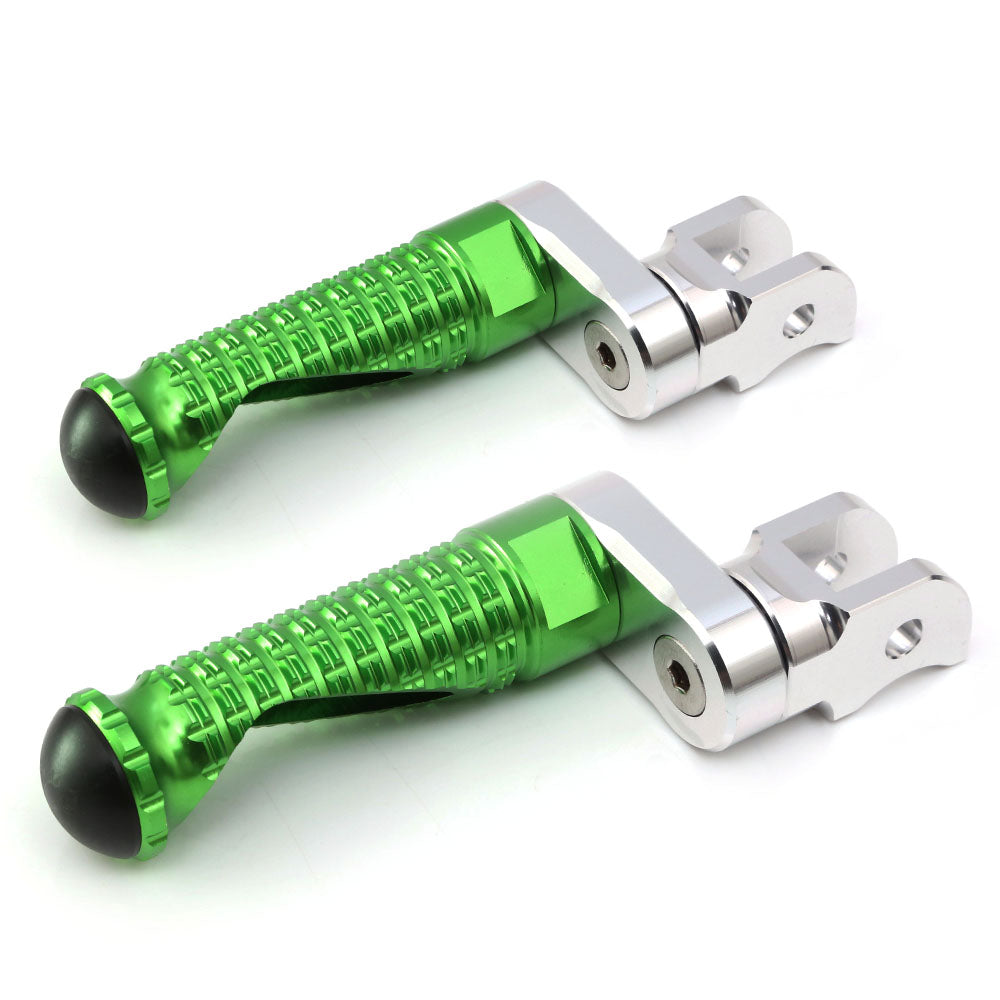 {Front}  Fits Harley Davidson Sportster Heritage M-PRO 25mm Adjustable Foot Pegs - MC Motoparts