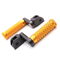 {Delantero} Se adapta a las clavijas de pie de poste ajustables Aprilia Shiver 900 SL750 de 25 mm