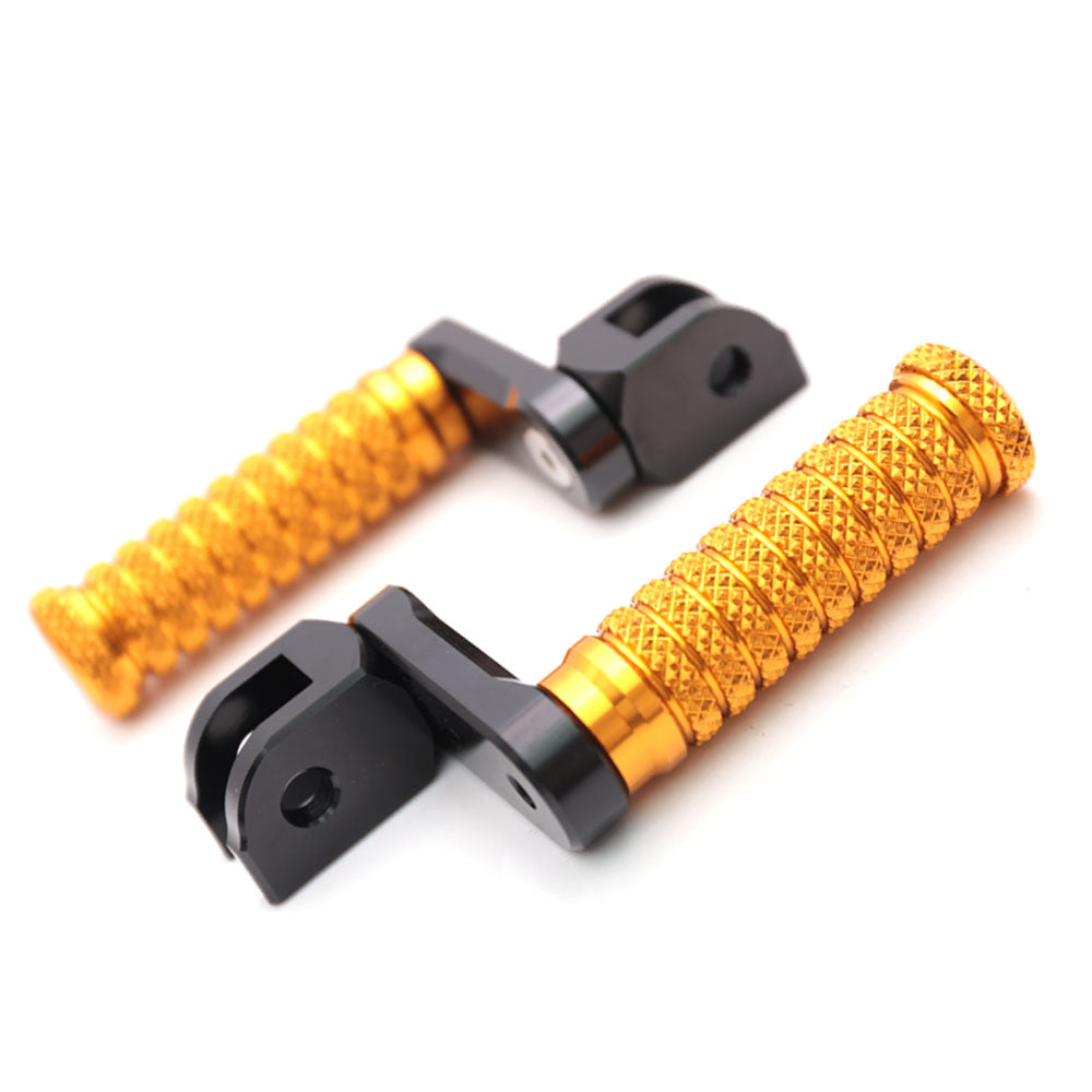 {Delantero} Se adapta a las clavijas de pie de poste ajustables Aprilia Shiver 900 SL750 de 25 mm