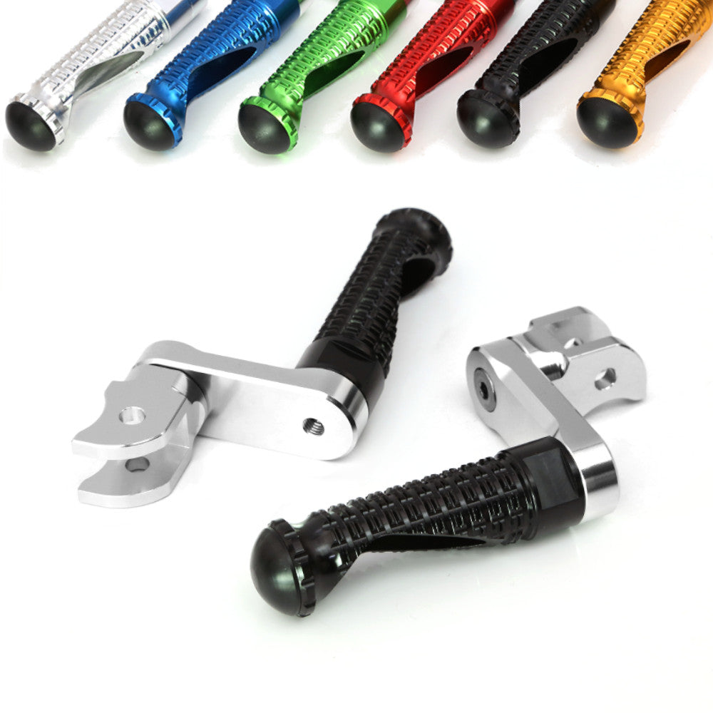 {Delantero} Se adapta a las clavijas de pie de poste ajustables Aprilia Shiver 900 SL750 de 25 mm