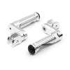 {Front}  Fits Yamaha XVS250 XVS400 Virago 250 M-PRO 40mm Multi-step Foot Pegs