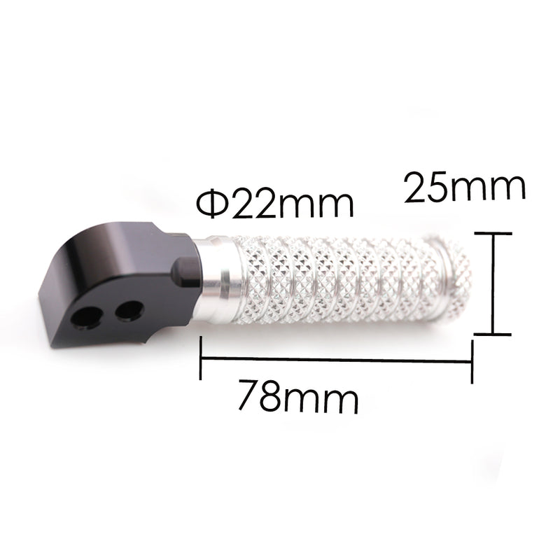 {Rear}  Fits Aprilia Tuono 660 RSV4 1100 RS660 POLE Foot Pegs - MC Motoparts