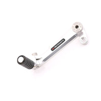 Black CNC shift lever for Ducati Monster 821 1200 S 2015-2018 by MC Motoparts, with bolt, showcasing sleek motorcycle gear.
