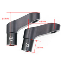 Compatible con Honda Monkey Grom Rebel 250 300 UPVIEW espejo retrovisor extensor elevador