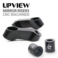 Compatible con Honda Monkey Grom Rebel 250 300 UPVIEW espejo retrovisor extensor elevador