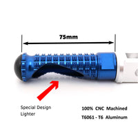 {Front}  Fits Triumph Trident 660 Scrambler 1200 M-PRO Foot Pegs